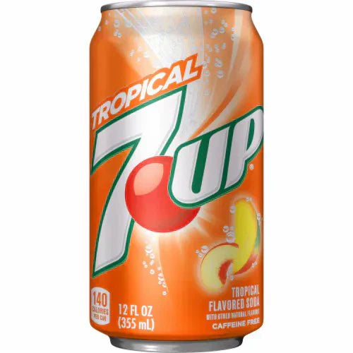 7 up tropical USA stock 335ml x 24 pcs